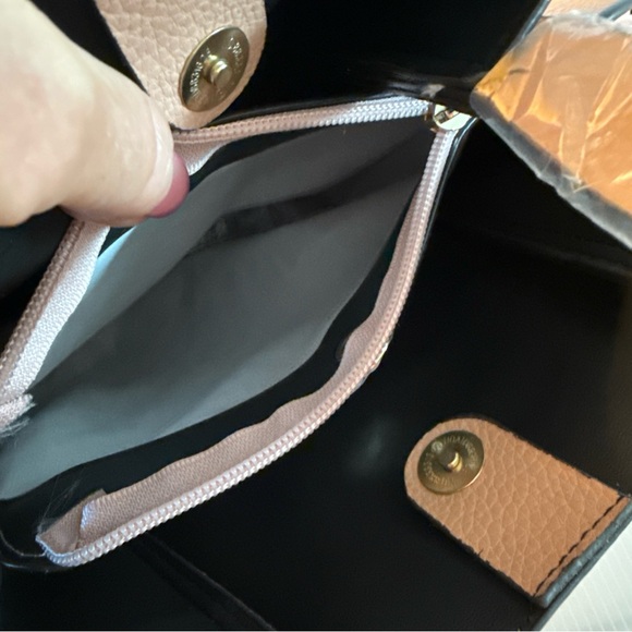 Kate Spade Knot Blush Pink Leather purse NEW medium Dust Bag and long Strap - Picture 12 of 14